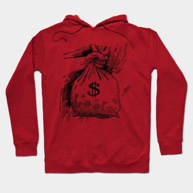 Money Bag Hoodie by psanchez